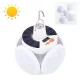 Фонарь кемпинговый аккумуляторный Solar Emergency Charging Lamp 2029 White